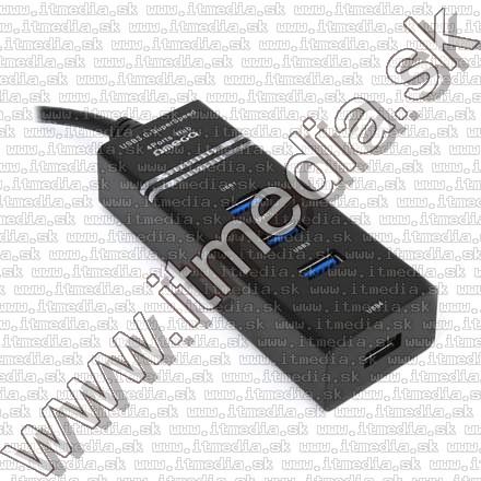 Image of Omega USB 3.0 HUB 4 port *black* (IT10713)